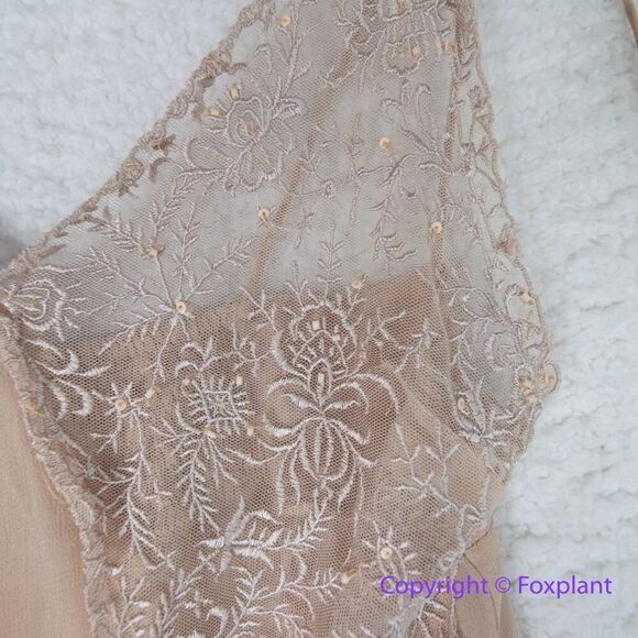 New! Free People Current Obsession Maxi Slip in Pink Sand Dune, size S - Picture 6 of 16